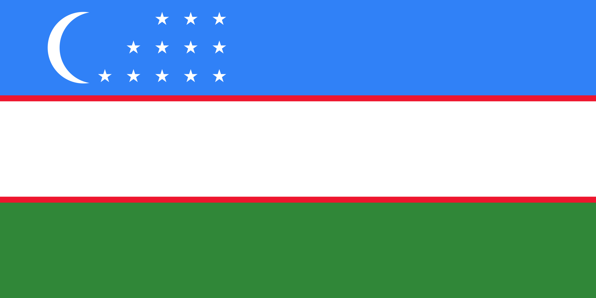 Usbekistan flag